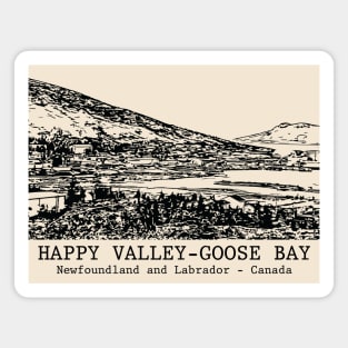 Happy Valley-Goose Bay - Newfoundland and Labrador Magnet